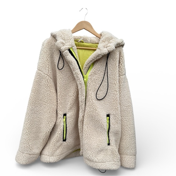 Free People Gabby Cozy Knit Parka in the color Oatmeal | Free People Coats - Picture 4 of 14